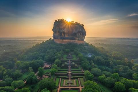 Private Sigiriya, Safari & Village Tour: Colombo/Kandy/South From Sigiriya: Complete Core Tour (Direct Access)