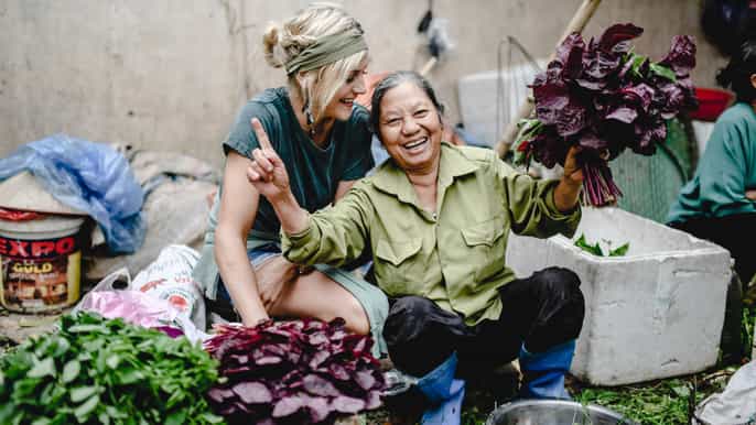 hanoi farm tour and cooking class with local family