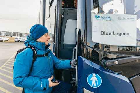 Reykjavík: Blå lagunen på bussresa tur och returTransfer tur och retur från BSI bussterminal till Blue Lagoon