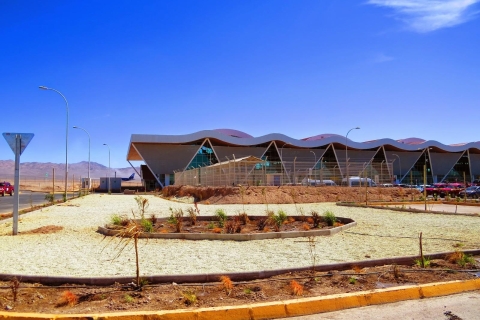Aeropuerto Calama: traslado compartido San Pedro de AtacamaDesde el aeropuerto de Calama (CJC) a San Pedro de Atacama