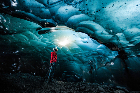 Island 3-dagars rundtur Gyllene cirkeln, glaciärlagunen och isgrottan