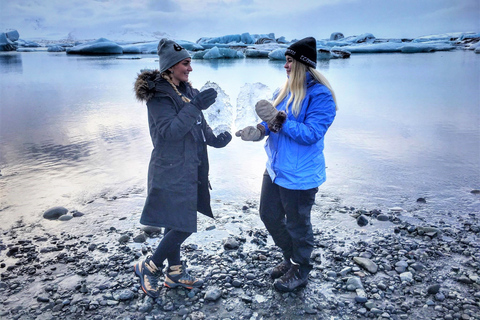 Island 3-dagars rundtur Gyllene cirkeln, glaciärlagunen och isgrottan