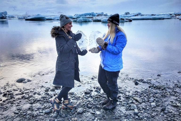 Circuit de 3 jours en Islande Cercle d&#039;or, lagune des glaciers et grotte de glace