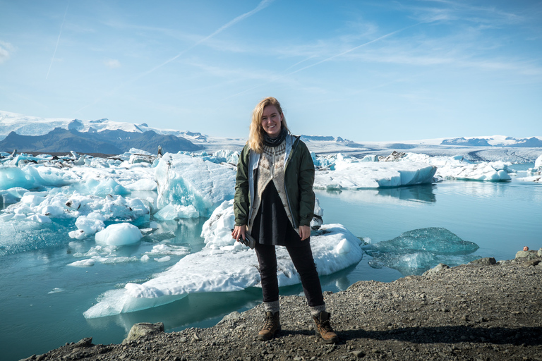 Island 3-dagars rundtur Gyllene cirkeln, glaciärlagunen och isgrottan