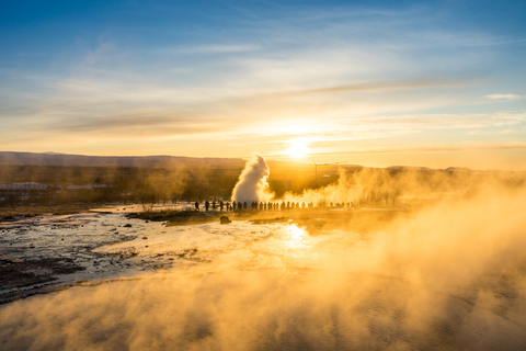 Circuit de 3 jours en Islande Cercle d&#039;or, lagune des glaciers et grotte de glace