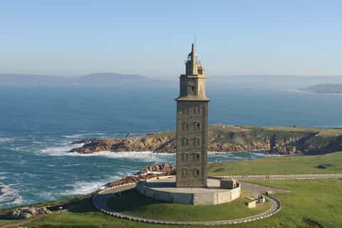 From Santiago de Compostela: La Coruña, Muxía, Cape Fisterra