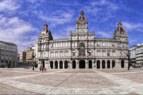 Ab Santiago de Compostela: La Coruña und Betanzos