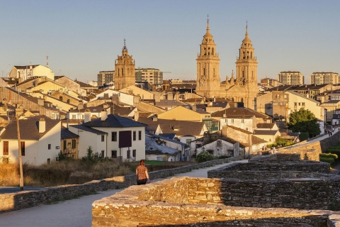 Z Santiago de Compostela: plaża Lugo i Cathedrals