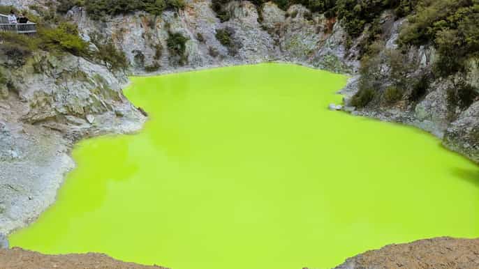 da rotorua waiotapu tour geotermico in piccoli gruppi
