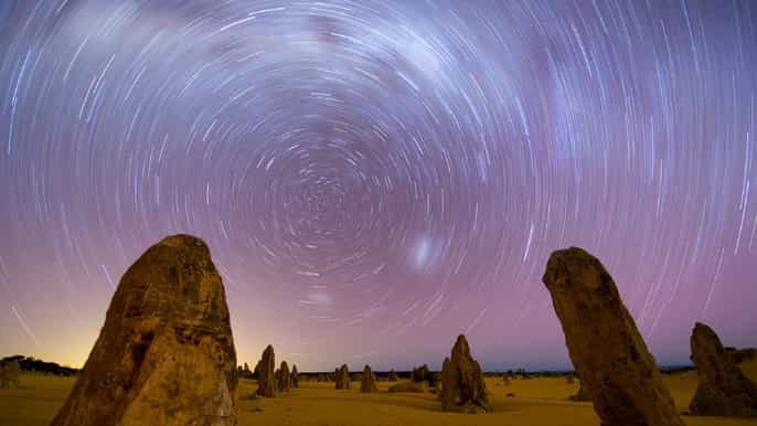 perth pinnacle desert sunset y stargazing con cena