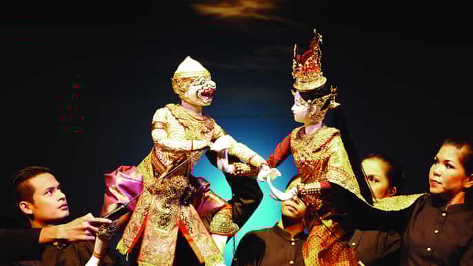 joe louis thai puppet theatre admission ticket