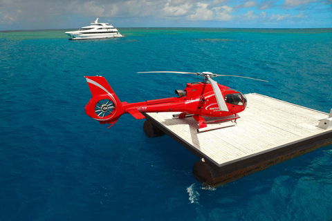 Cairns: Great Barrier Reef Cruise &amp; Scenic Helicopter FlightOuter Great Barrier Reef Cruise, Dive &amp; Helicopter Flight