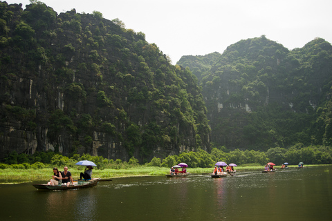 Hanoi: Heldagstur till Mua Cave, Hoa Lu och Tam Coc