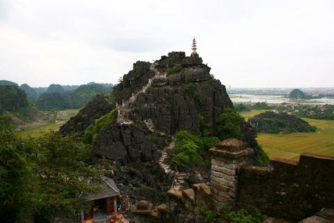 Hanoi: Heldagstur till Mua Cave, Hoa Lu och Tam Coc