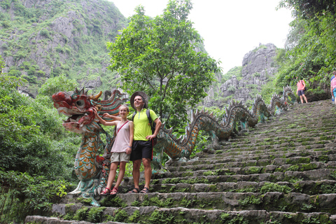 Hanoi: Heldagstur till Mua Cave, Hoa Lu och Tam Coc