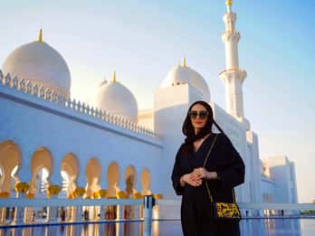 De Abu Dhabi: Grande Mesquita, Palácio Real e Torre Etihad