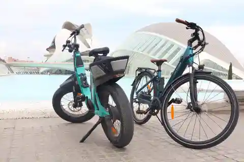 Valence en un seul coup d'œil : plages, vieille ville et arts urbains en vélo électrique.