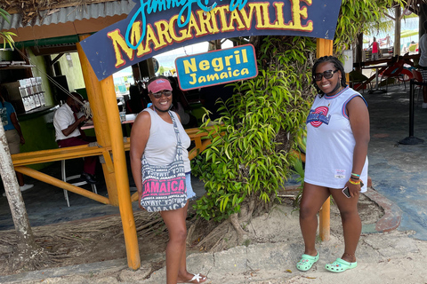 Highlights of 7 mile negril and sunset at ricks cafe