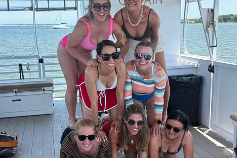 Charleston Private Charter for up to 38 Capt. Coolers Floats Sunshine Vibes 2 Hour Private Charter: 1 to 14 Passengers
