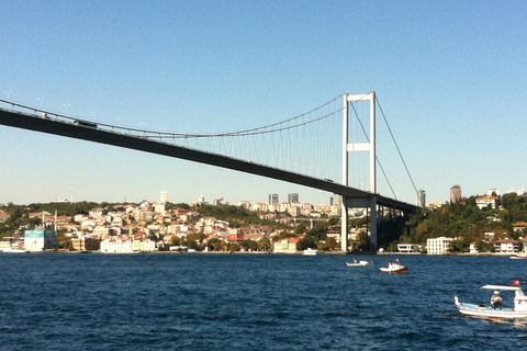 Bosporus-Kreuzfahrt und Zwei-Kontinente-Tour mit lokalem GuideBosphorus Kreuzfahrt und zwei Kontinente Tour