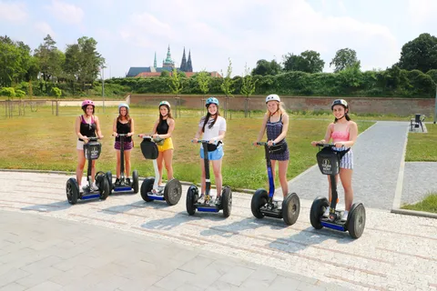 Prag: Segway-tur til slottet og klosteret