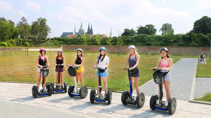 prague castle and monastery segway tour