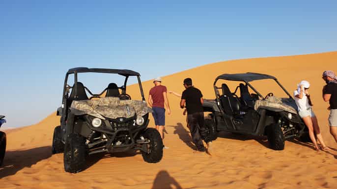 dubai avventura nel deserto e dune buggy al tramonto