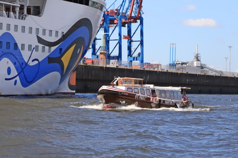Hamburg: 1-dniowy rejs Hop-on Hop-off z komentarzem na żywoBilet łączony: Cruise + Entrance Maritime Museum