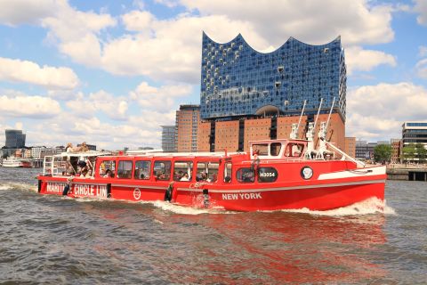 Hamburg: 1-Day Hop-on Hop-off Cruise with Live Commentary