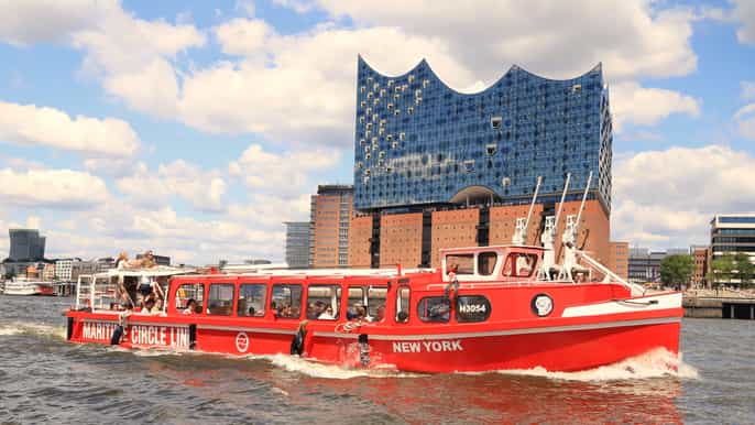 hamburg 1day hopon hopoff cruise with live commentary