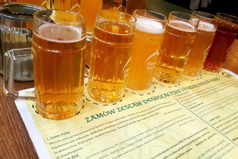 Gdansk: visite privée et traditionnelle de dégustation de bière polonaisePremium: dégustation de bière privée pendant 4 heures
