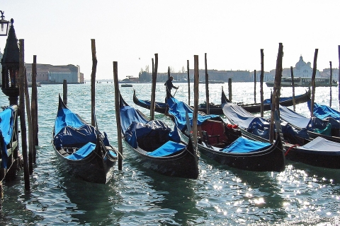 Venise : promenade en gondole sur le Grand CanalVisite en italien