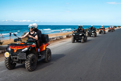 Da Heraklion: Tour serale Quad Safari Wild Crete