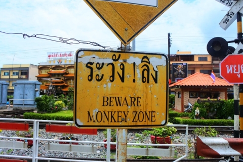 Bangkok: Alquiler de coches privados a Lopburi, la Ciudad de los Monos