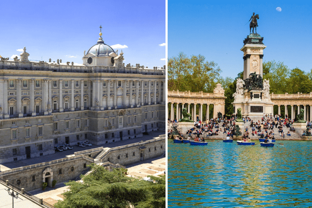 Royal Palace of Madrid Skip-the-Line and Retiro Park Tour