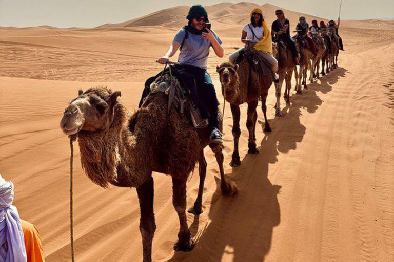 From Marrakech: 3-Day Merzouga Tour with Camel Trek & Luxury Camp Shared Standard Sahara Tour – Popular Choice