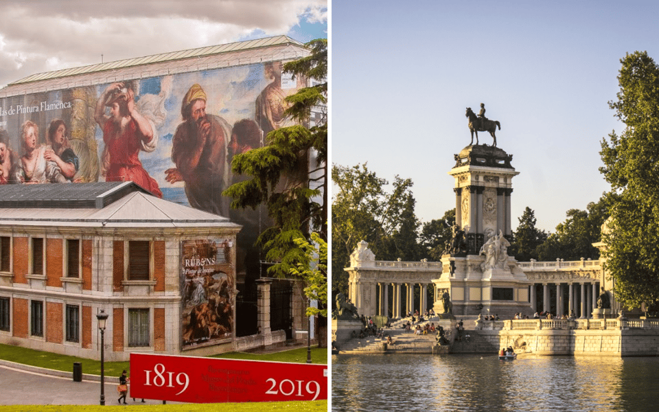 Retiro Park & Prado Museum Private Tour 2024 - Madrid