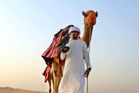 Dubai: Wüstensafari mit Dünenfahrt, Kamelritt und BBQ4-stündige Gruppentour