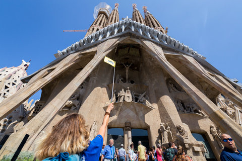 Barcelona: Sagrada Familia Tour met optie voor toegang tot de torenRondleiding zonder toegang tot de toren