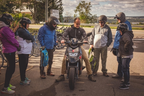 Île d'Orléans : service de location de scooterLocation de scooter simple