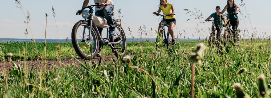 Québec - Location régulière de vélos à l'Île d'Orléans