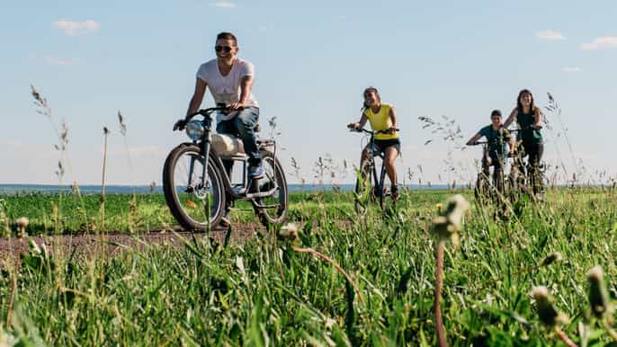 Île dorléans location de vélos électriques