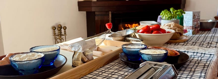 Lac Majeur : Arona et Stresa, cours de cuisine avec dîner et musique