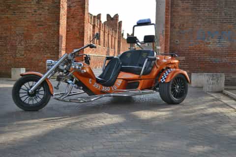 Verona: transfer in trike tra l'aeroporto (VRN) e la città