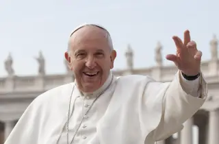 Vatikan: Papstaudienz mit Franziskus und Guide