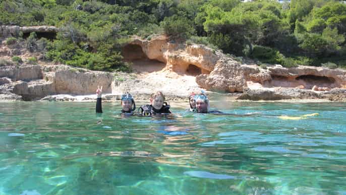 athens east coast padi open water diver course in nea makri