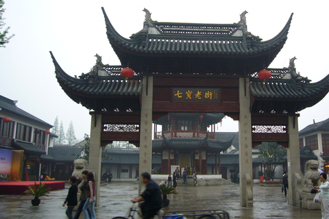 Visite de la ville aux sept trésors de Shanghai et de la ville d&#039;eau de Zhujiajiao