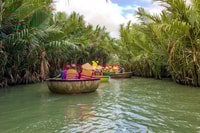 Experience Bamboo Basket Boat on Coconut village w Locals - Housity