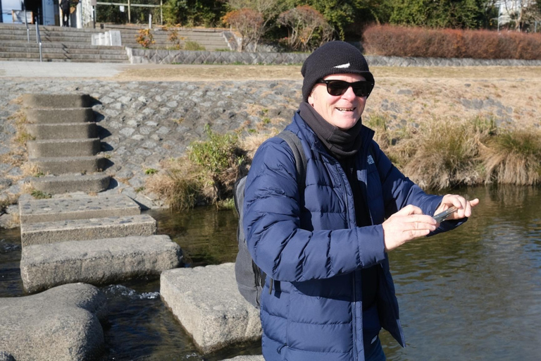 E-Bike Tour in Kyoto with Asuka, Japanese graduate student