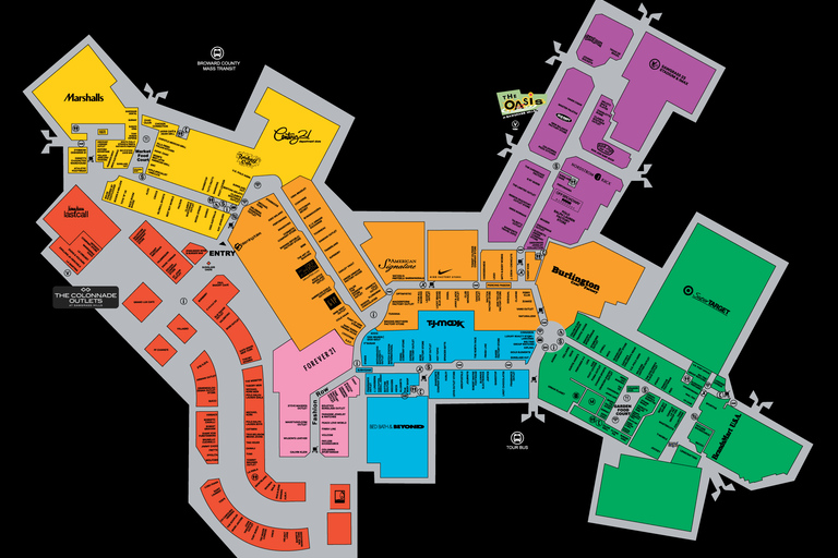 Desde Miami: Servicio de transporte al centro comercial SawgrassDesde Miami: Servicio de transporte al centro comercial Sawgrass Mall